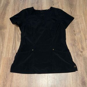 Heartsoul Women’s Small Black Scrub Top